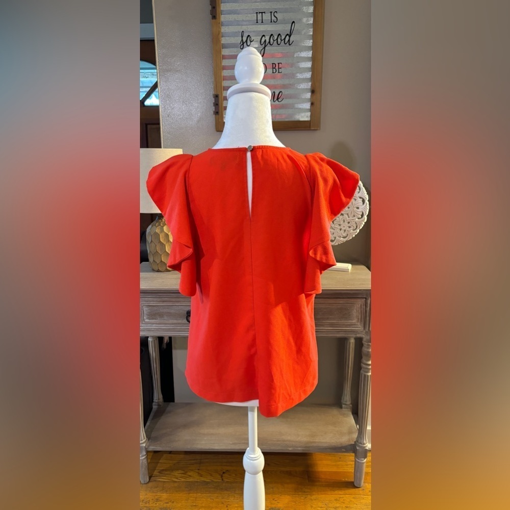 Lulu’s Red Blouse - Picture 4 of 7